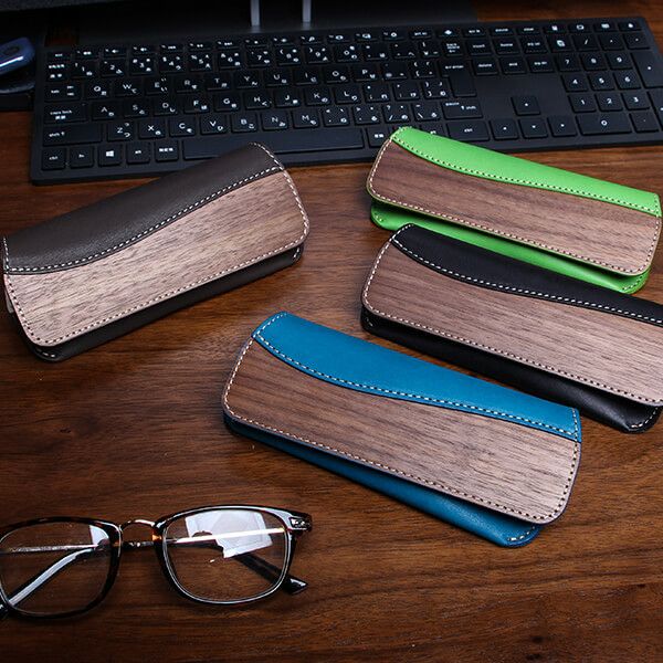 ヴァーコ リアル ウッド メガネケース アイウェアケース VARCO