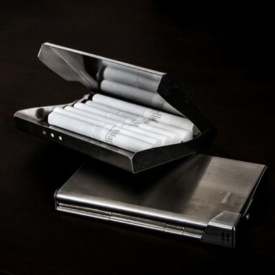 クラウストルム コンテナ ヘアーライン シガーケース CLAUSTRUM