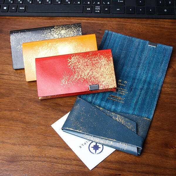 所作 雲母 キララ カードケース 名刺入れ shosa | フリースピリッツ