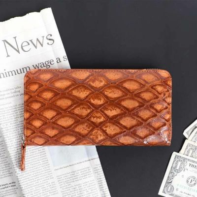 エスアール.シマダ センザンコウ ラウンドファスナー 長財布 | フリー