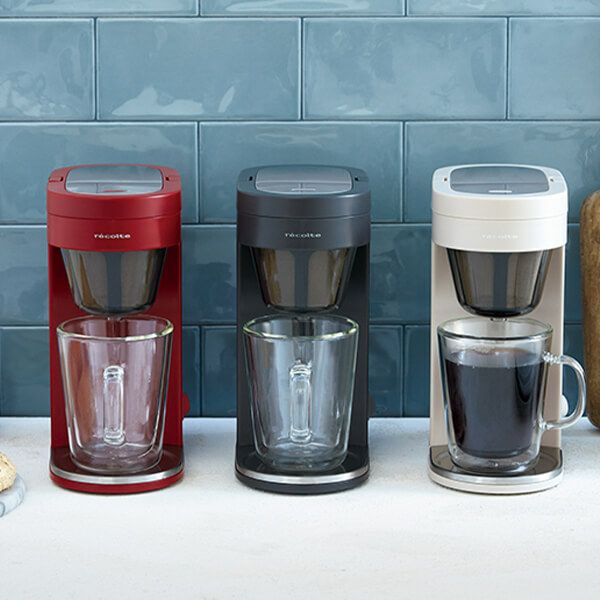 レコルト レインドリップコーヒーメーカー／ホワイト RDC-1(W) | レコルト公式オンラインショップ レコルト コーヒーメーカー ソロカフェ レッド SLK-1R rdzdsi3