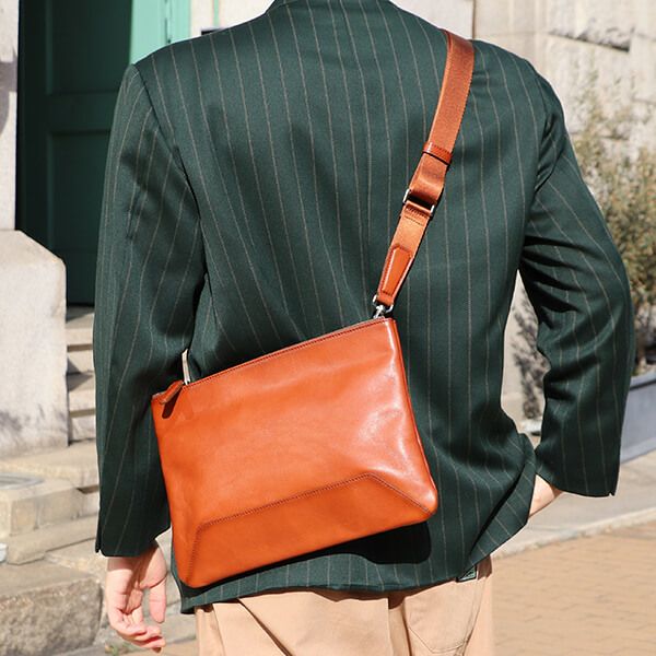 バルゾ レザー サコッシュ 姫路レザー BSD-19003 BALZO | フリースピリッツ