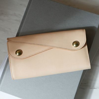 ビアベリー Dフラップウォレット 長財布 ベルギーヌメ BEERBELLY