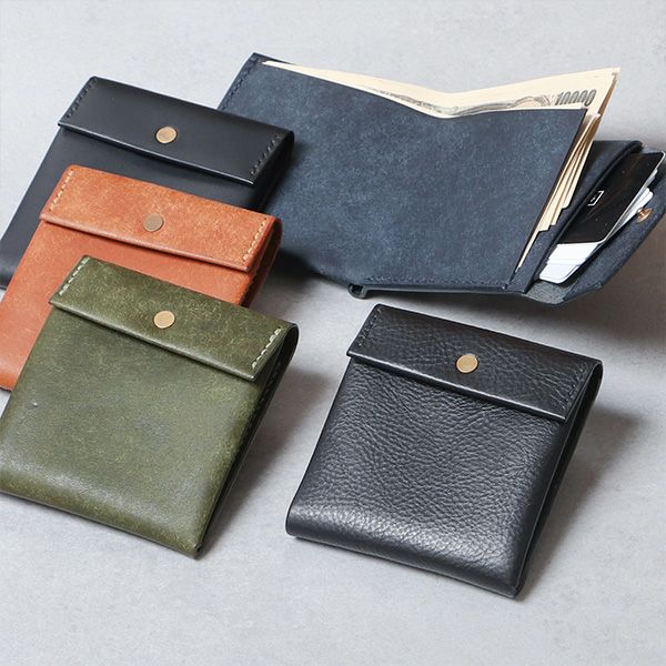 half wallet / 二つ折り財布 - GUIDI | ミニ財布 ミニウォレット