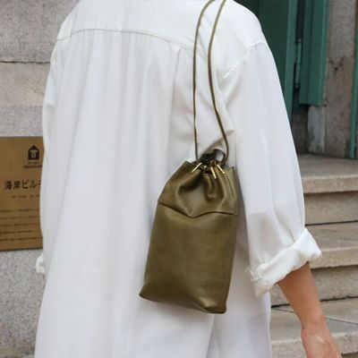 ヒズファクトリー ottone オットーネ 合切袋（巾着） HIS-FACTORY