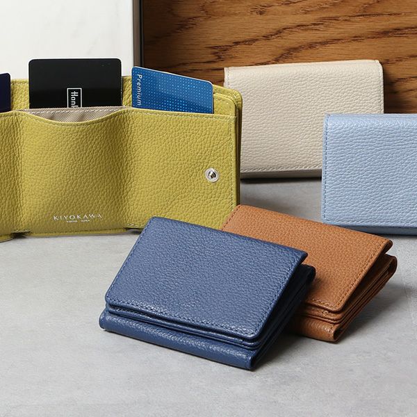 清川商店 三つ折りミニ財布 KIYOKAWA | フリースピリッツ