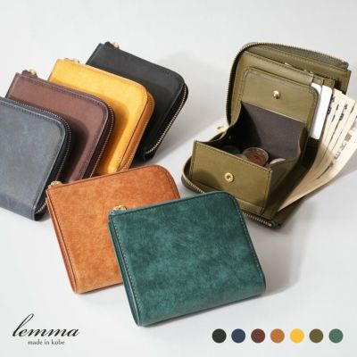 新品 レンマ Recta レクタ 三つ折り財布 lemma メンズ