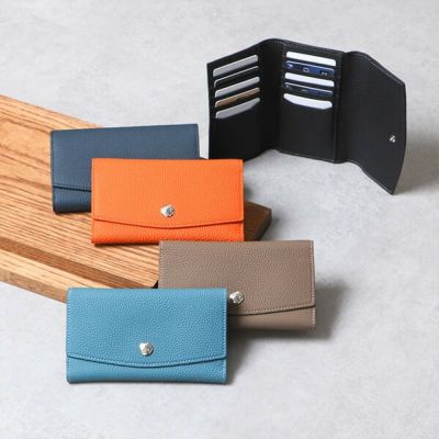 クロコ 屏風 BYOBU 三つ折りカードケース CROCCO | フリースピリッツ