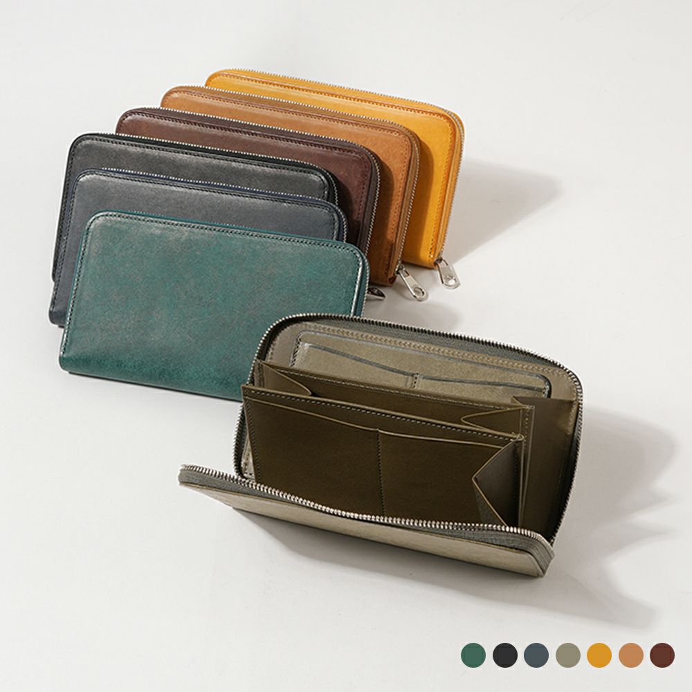 レンマ Elastico エラスティコ ミドル ラウンドウォレット lemma